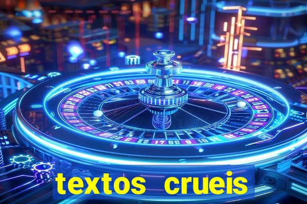 textos crueis demais pdf